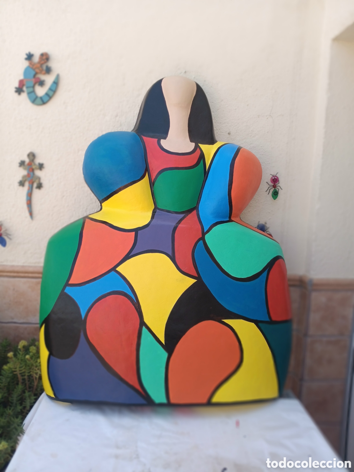Otros objetos de arte: Gran Menina de Fibra de Vidrio - Foto 3