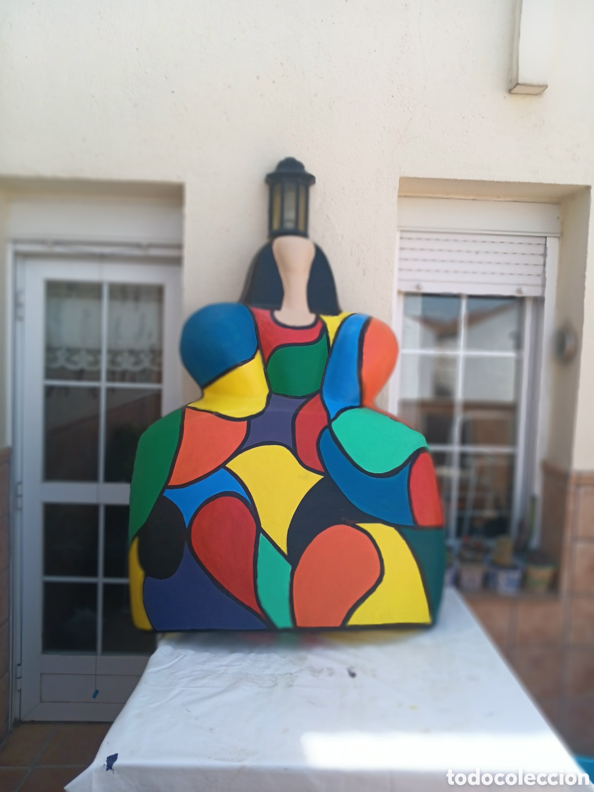 Otros objetos de arte: Gran Menina de Fibra de Vidrio - Foto 6