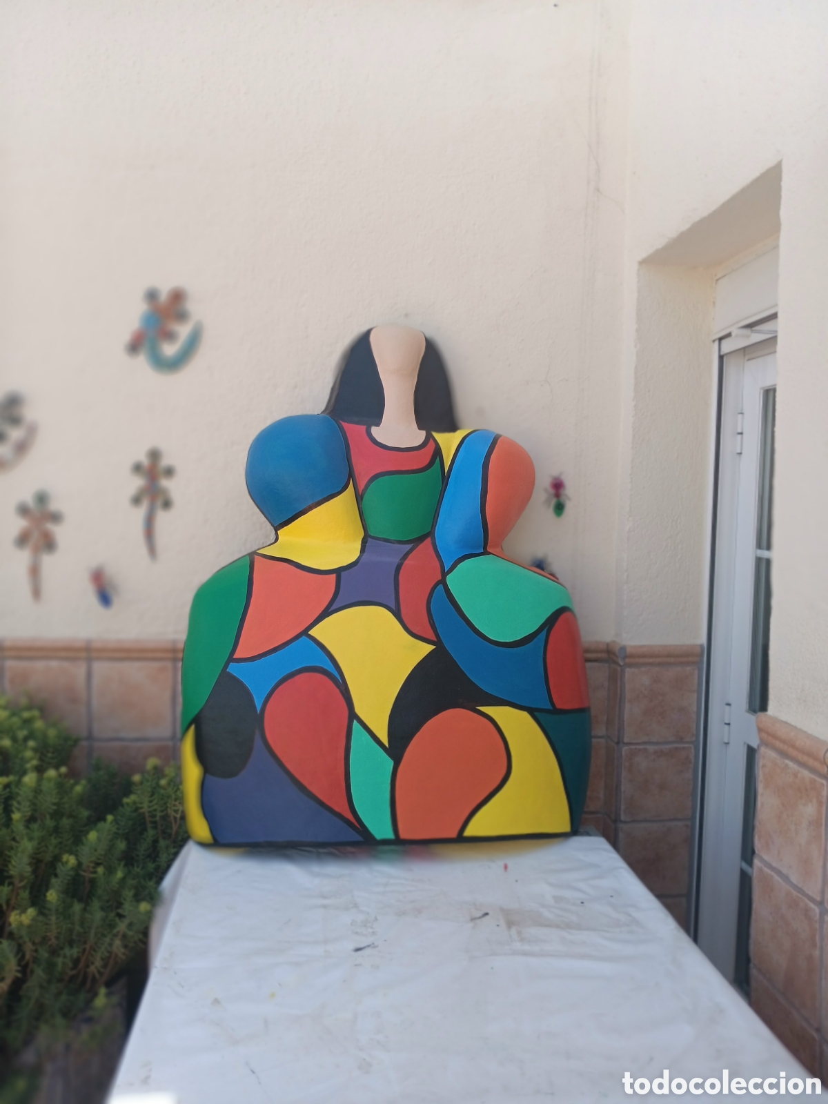Otros objetos de arte: Gran Menina de Fibra de Vidrio - Foto 1