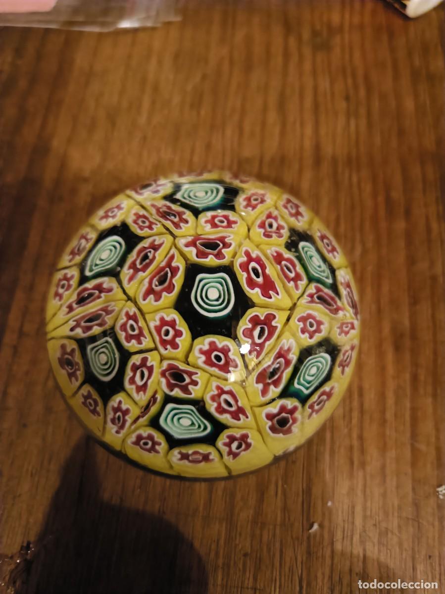 Otros Objetos de Arte: PISAPAPELES CRISTAL PERTHSHIRE MILLEFIORI ITALIA 6CM DIAMETRO ESCRITORIO MURANO SOBREMESA VIDRIO