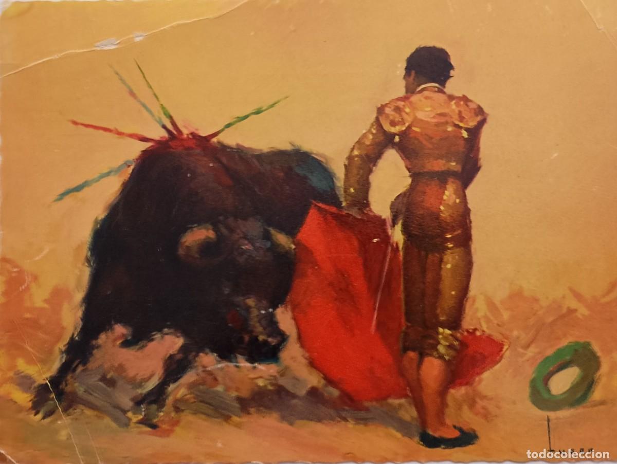 Otros Objetos de Arte: POSTAL SERIE TOROS 15X20