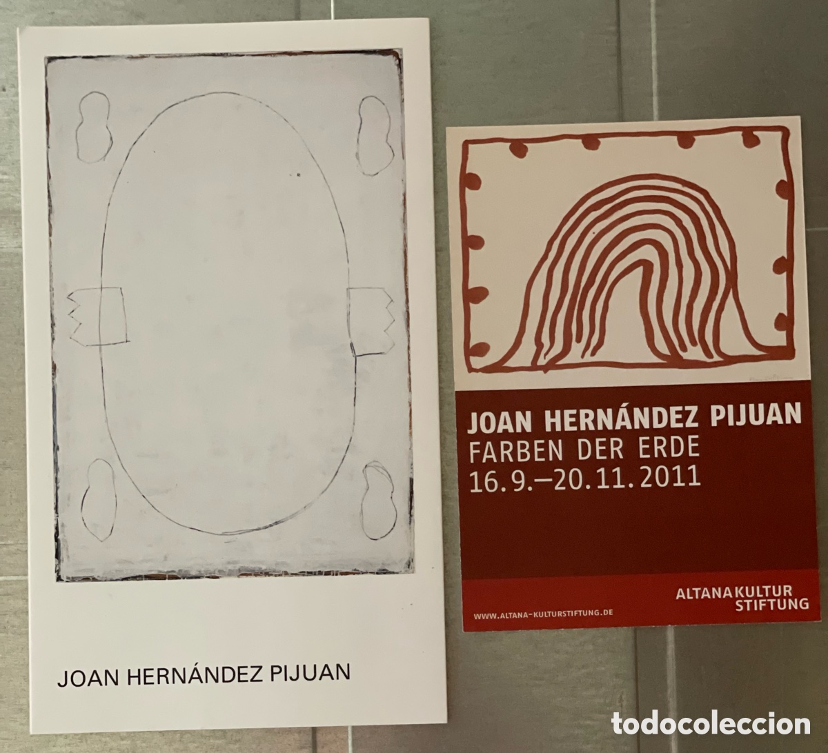 Otros Objetos de Arte: Joan Hern&aacute;ndez Pijuan. Invitaciones 2011/2022