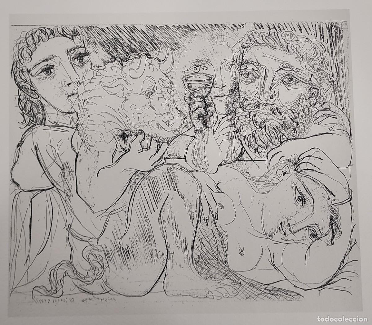 Andere Kunstgegenst&auml;nde: PICASSO SUITE VOLLARD. N&ordm; 67. MINOTAURO, BEBEDOR Y MUJERES. COLECCION ICO. Ver notas