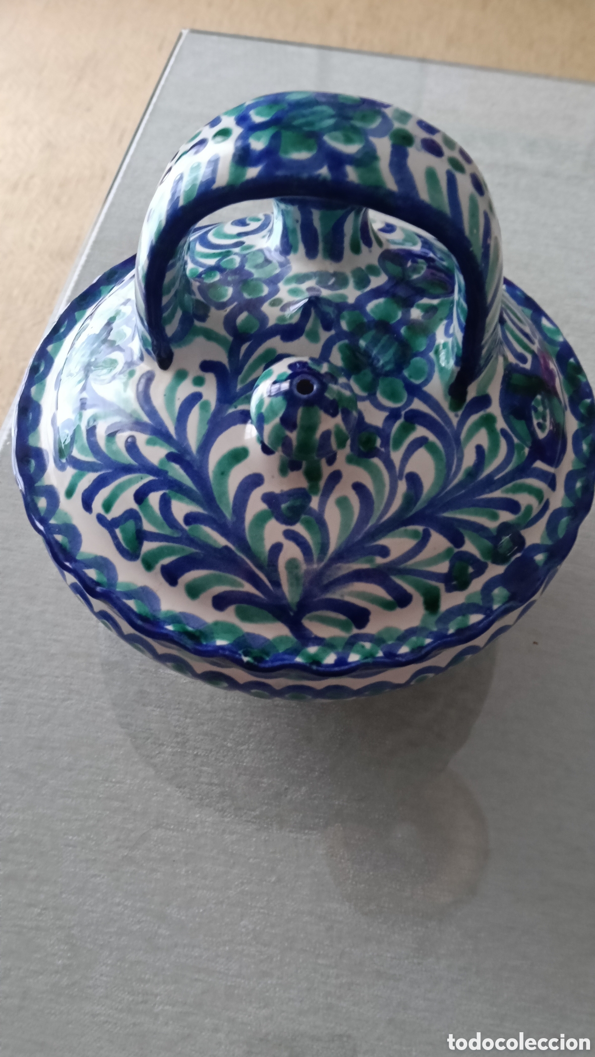 Otros objetos de arte: Botijo B&uacute;caro Granadino Pintado a Mano - Foto 3