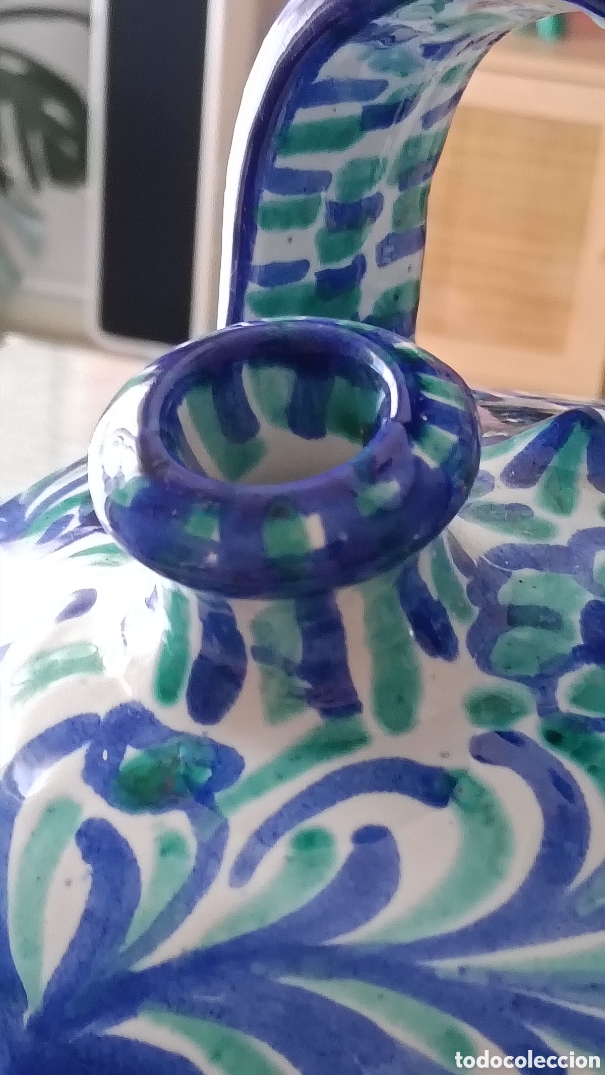 Otros objetos de arte: Botijo B&uacute;caro Granadino Pintado a Mano - Foto 6
