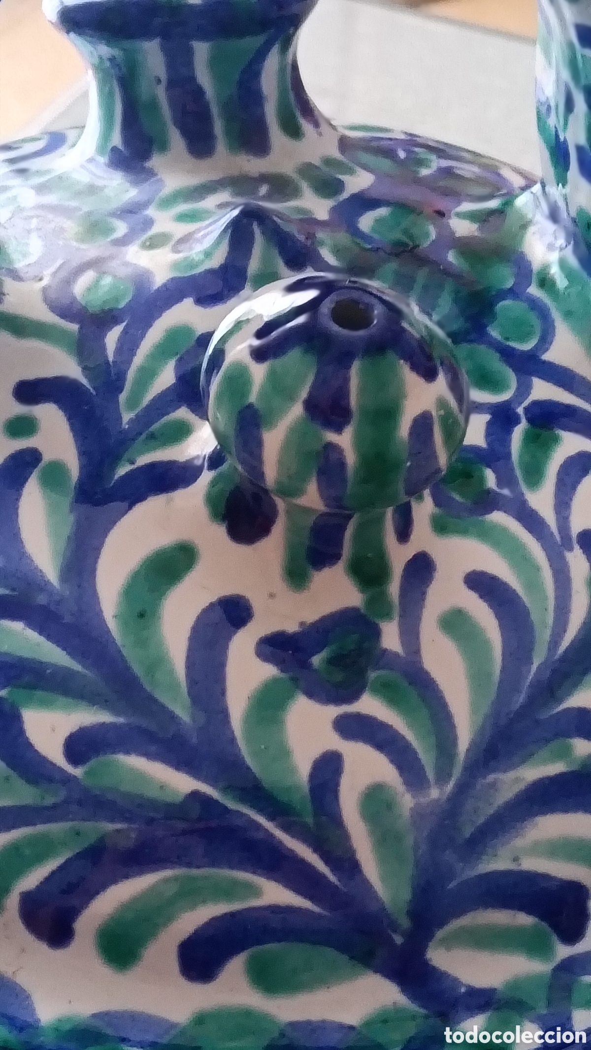 Otros objetos de arte: Botijo B&uacute;caro Granadino Pintado a Mano - Foto 7