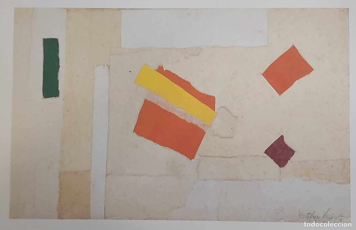 Otros objetos de arte: ESTEBAN VICENTE. 1978. MUSEO COLECCIONES ICO (45 x 33 cm - 33 x 21 cm)