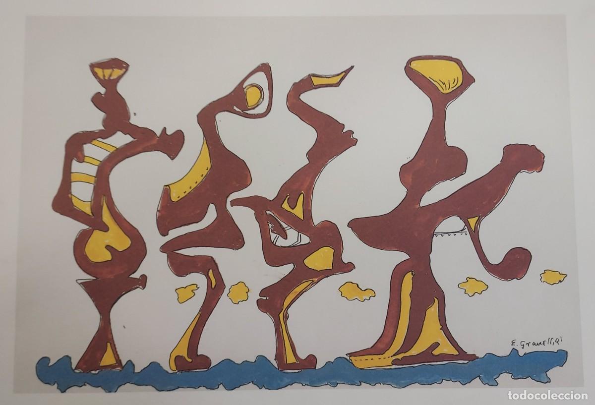 Otros objetos de arte: EUGENIO GRANELL. 1991. MUSEO COLECCIONES ICO (45 x 33 cm - 33 x 22 cm)
