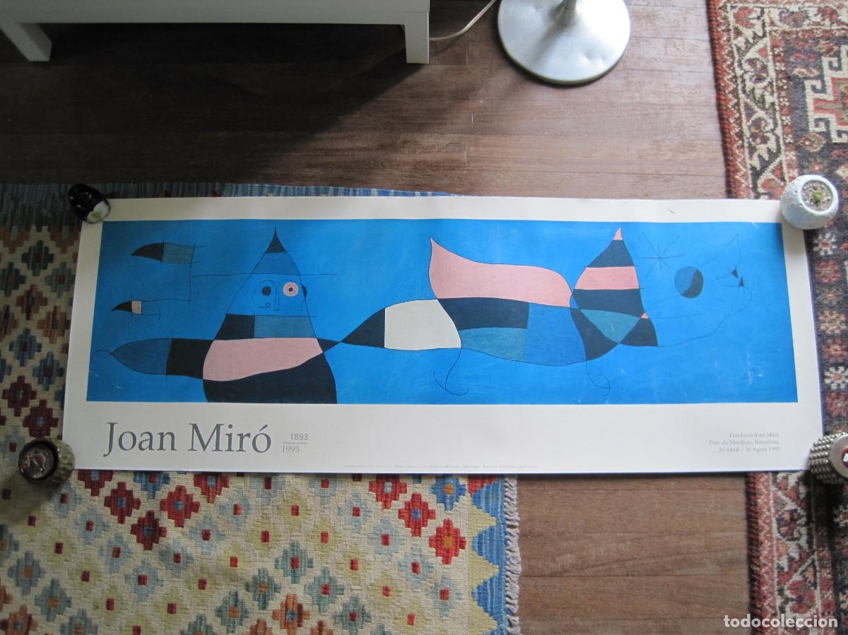 Otros Objetos de Arte: JOAN MIR&Oacute; - PER A EMILIO - CARTEL EXPOSICI&Oacute;N FUNDACI&Oacute; JOAN MIR&Oacute; - PARC DE MONTJUIC - BARCELONA -1993