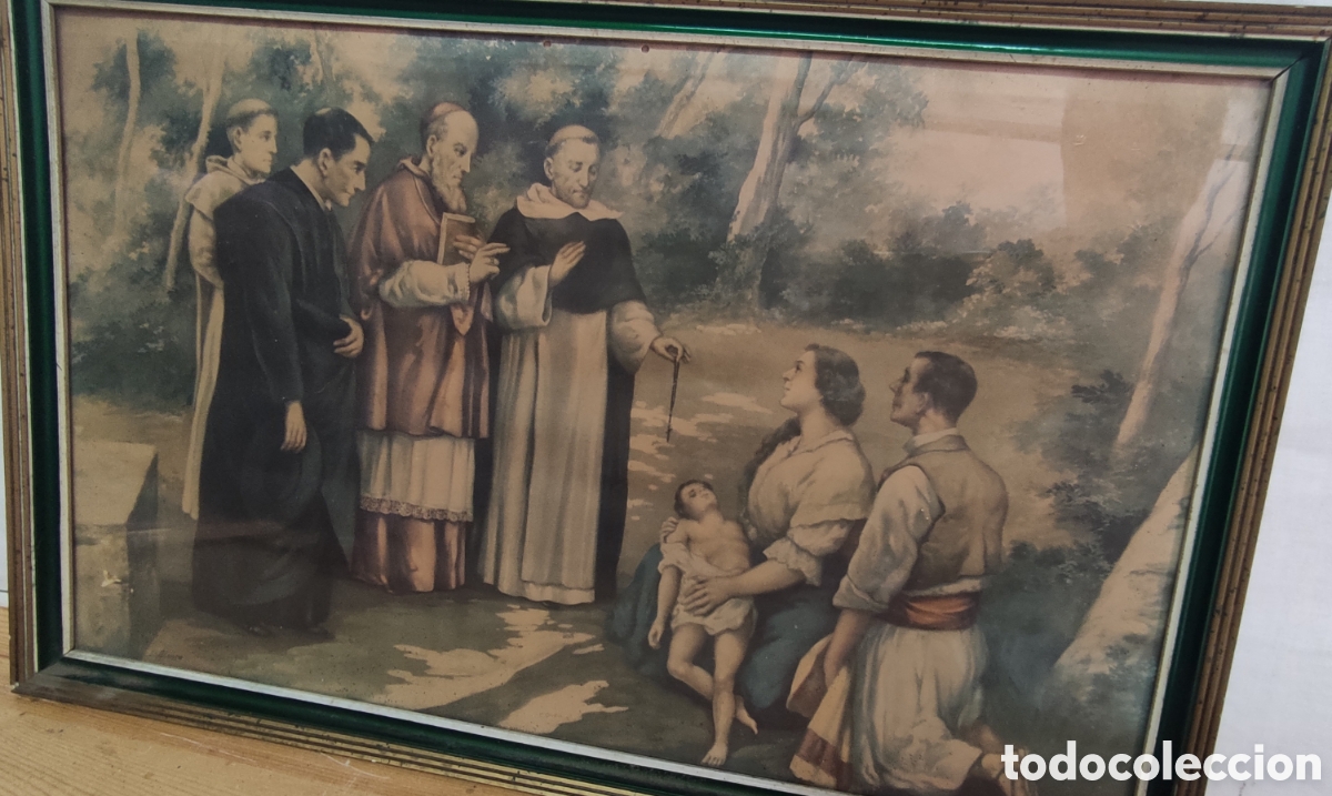 Otros Objetos de Arte: Obra antigua copia M. diago
