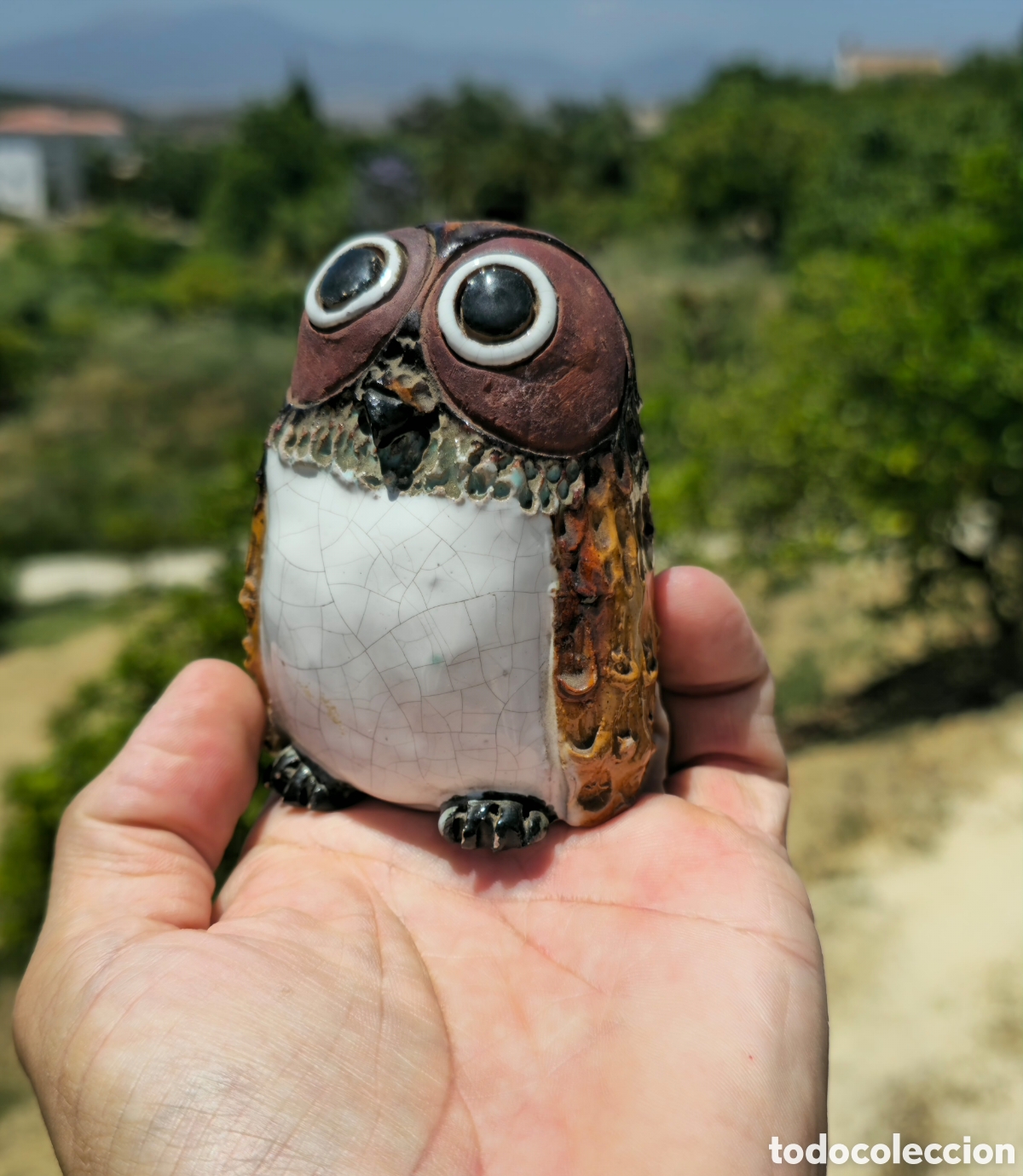 Otros objetos de arte: B&uacute;ho ceramica artesanal - Foto 6