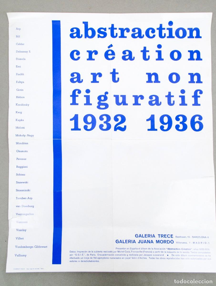 Otros Objetos de Arte: ABSTRACTION CR&Eacute;ATION ART NON FIGURATIF - GALERIA TRECE Y JUANA MORD&Oacute; - FILOGRAF - 1974