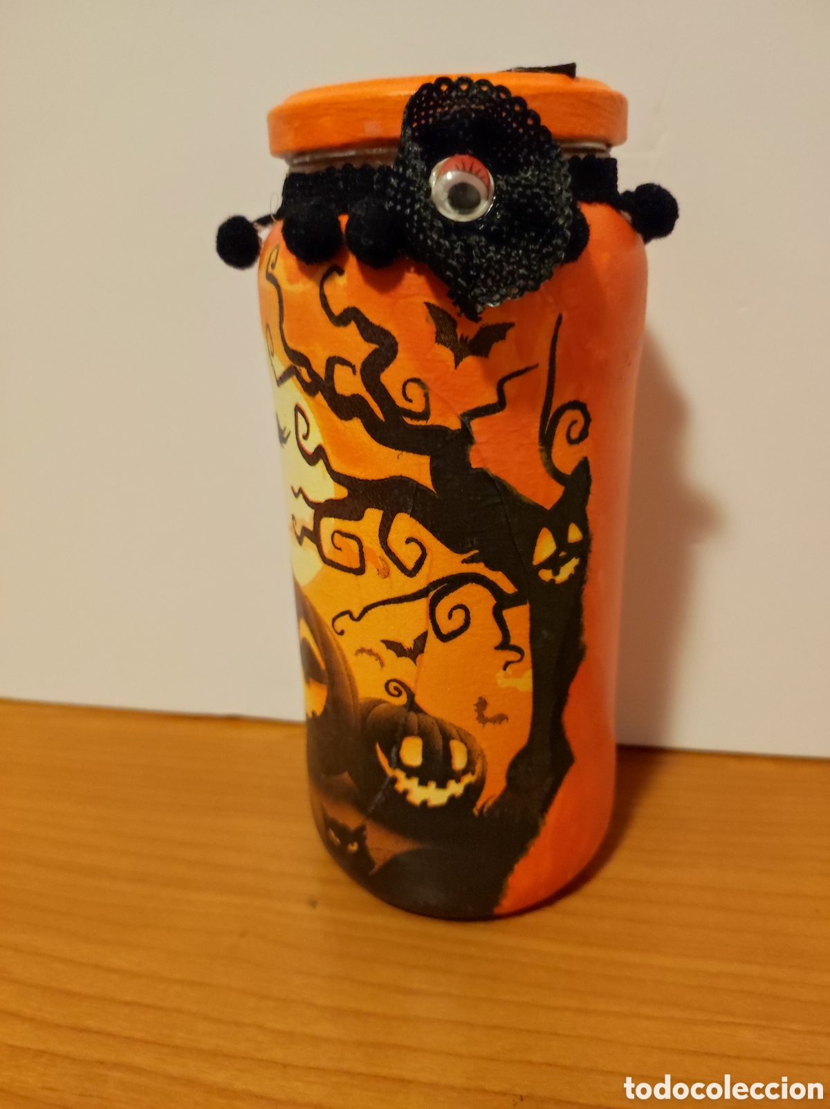 Otros Objetos de Arte: Tarro de Cristal Halloween - Hecho a Mano