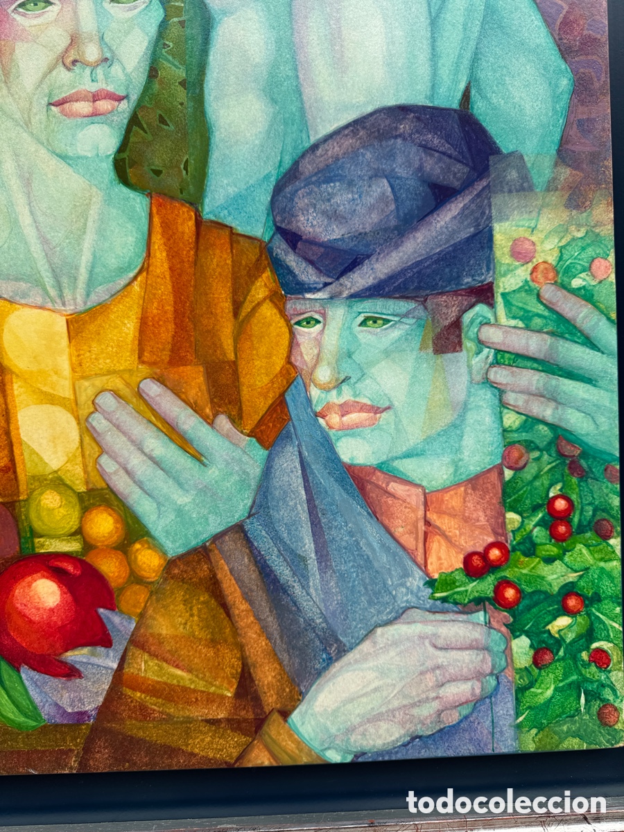 Otros objetos de arte: Gabriel Portol&eacute;s - t&eacute;cnica mixta y tempera - Foto 6