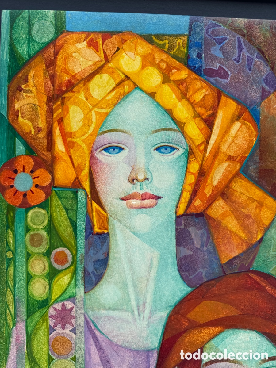 Otros objetos de arte: Gabriel Portol&eacute;s - t&eacute;cnica mixta y tempera - Foto 7