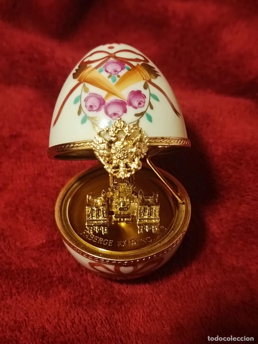 Otros Objetos de Arte: Huevo Faberg&eacute; Miniatura Palacio Gatchina Porcelana