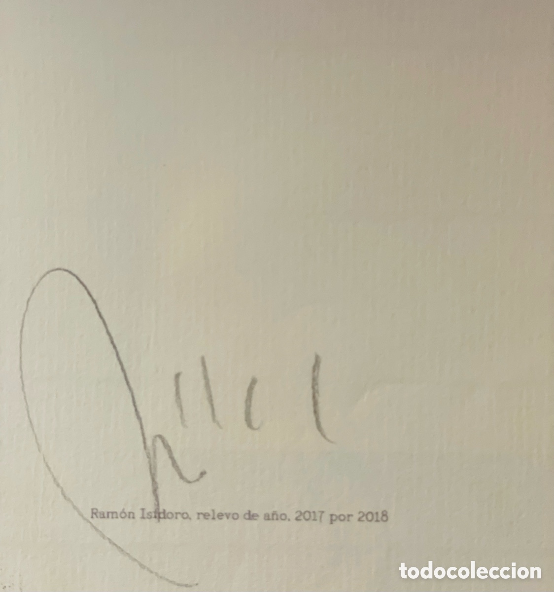 Otros objetos de arte: Ramon Isidoro . Postal 2017 - Foto 3