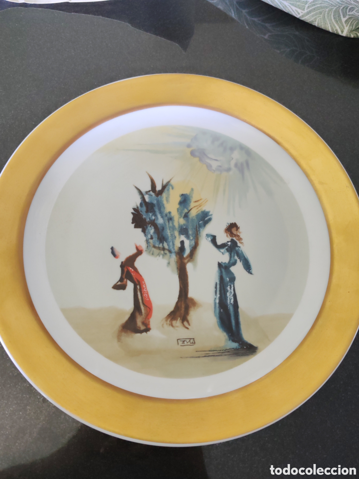 Otros Objetos de Arte: Platos Dali La Divina Comedia