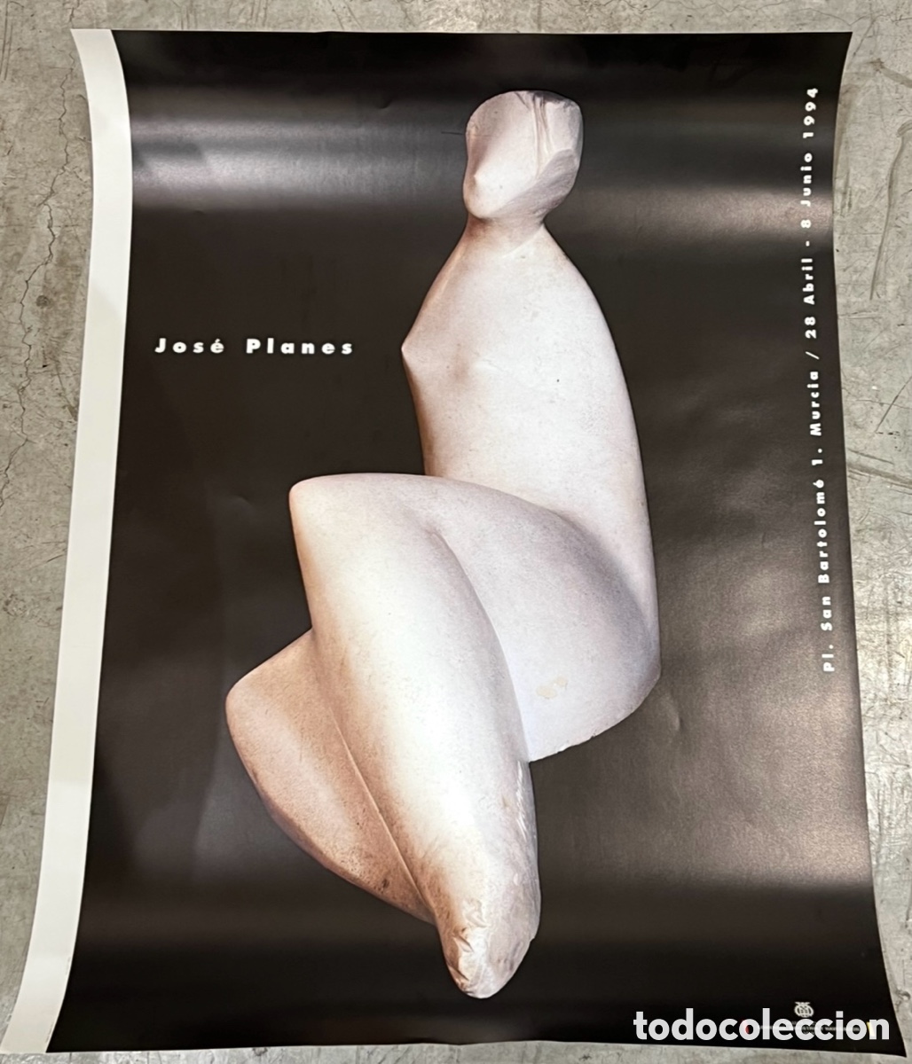 Otros Objetos de Arte: Cartel de Exposici&oacute;n. Jos&eacute; PLANES. 1994. C&aacute;mara de Comercio, Industria y Navegaci&oacute;n de Murcia.