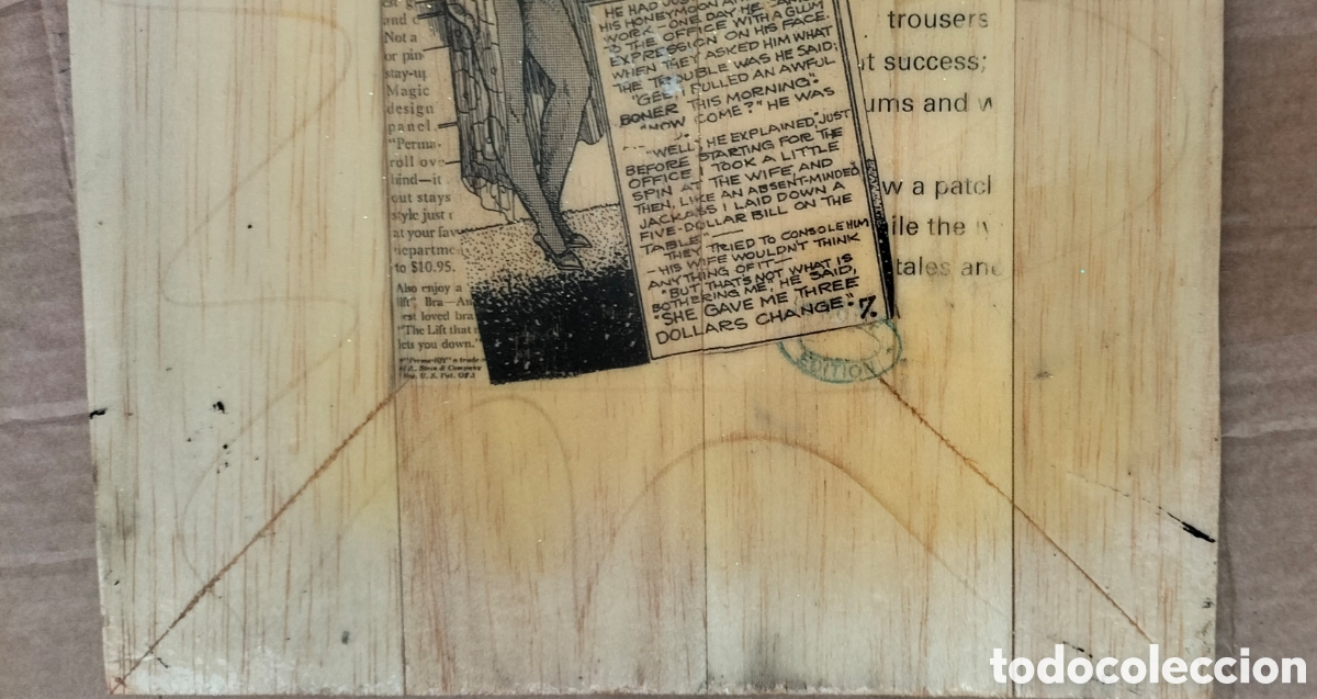 Otros objetos de arte: Collage original de Pietro Psaier . - Foto 2