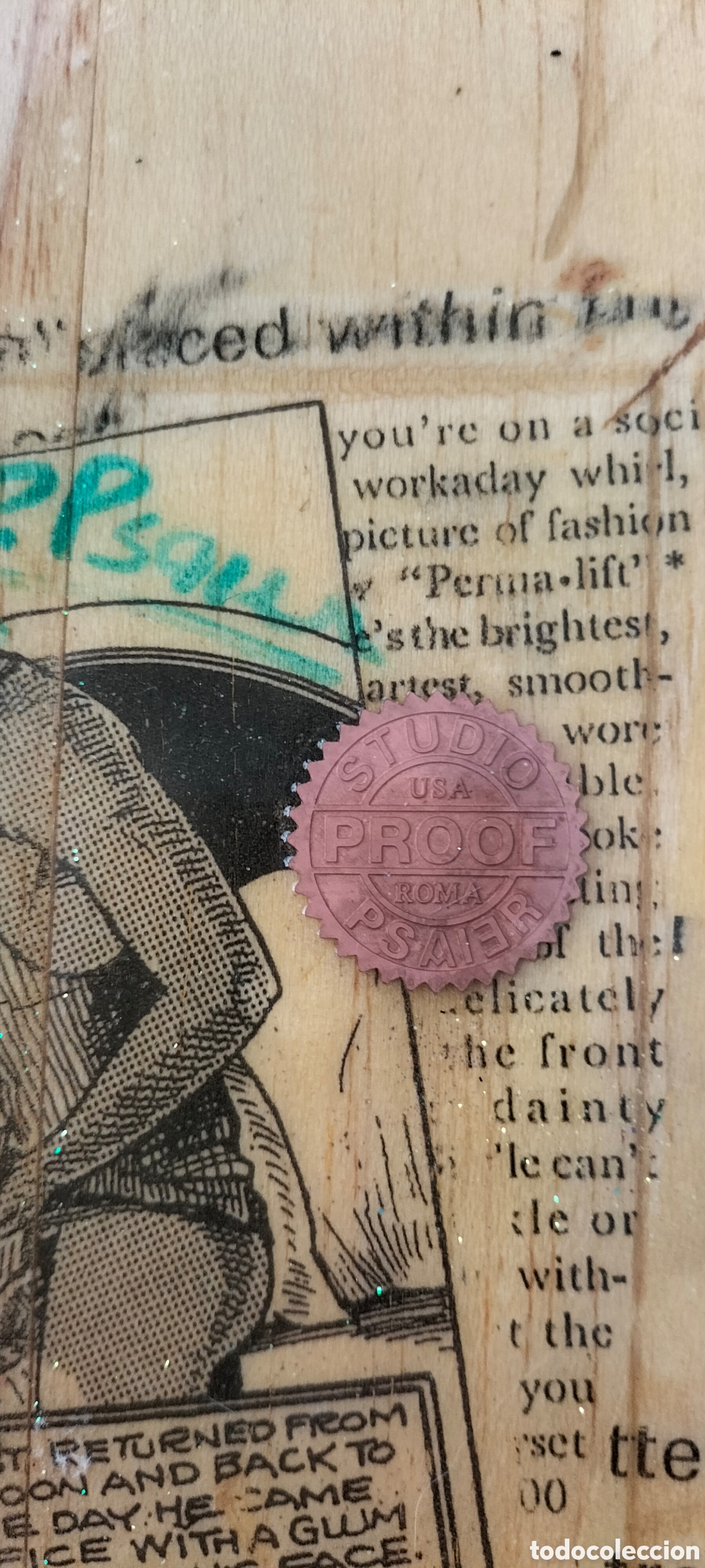 Otros objetos de arte: Collage original de Pietro Psaier . - Foto 4