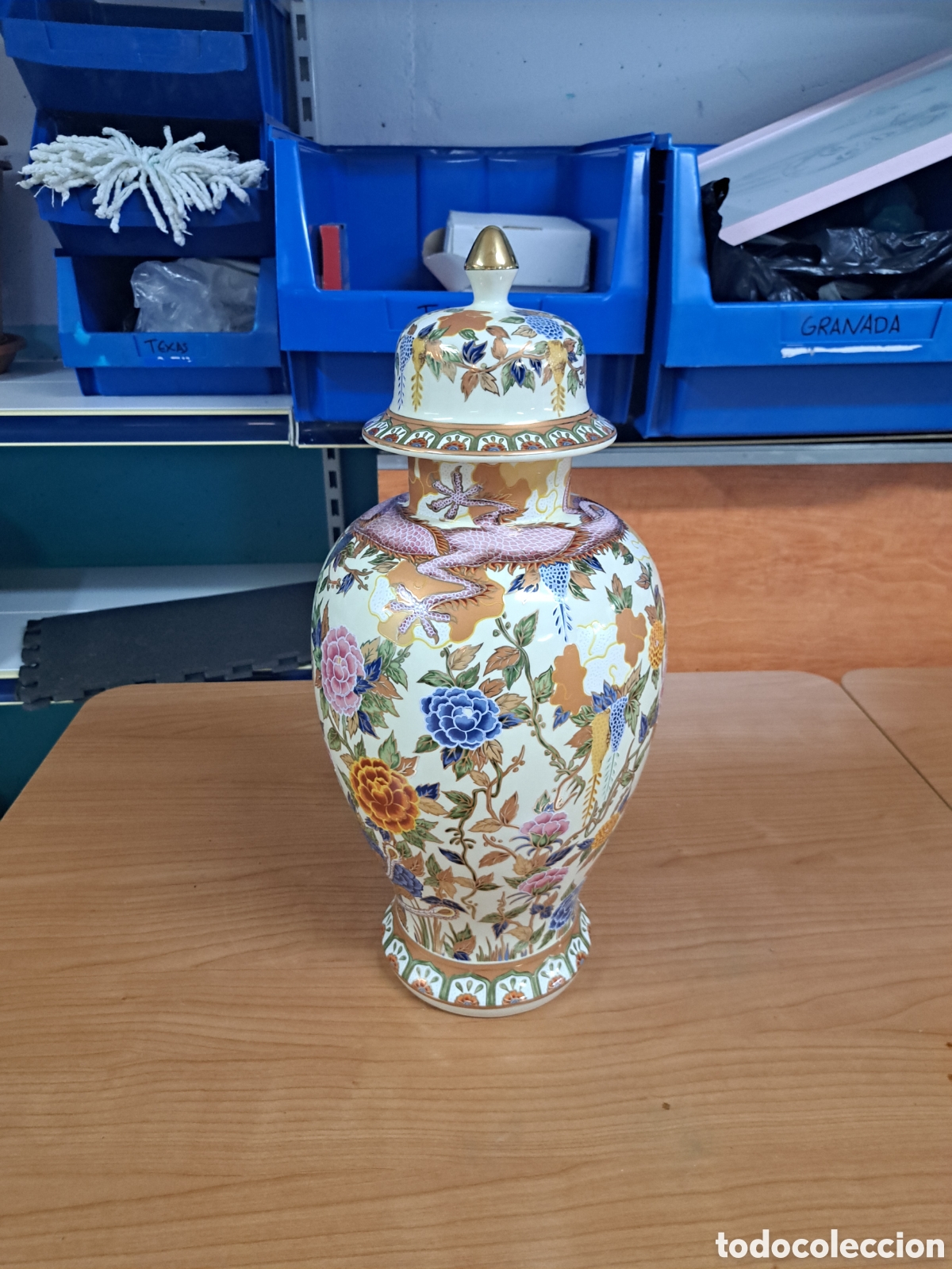 Otros Objetos de Arte: Jml Jarr&oacute;n cer&aacute;mica o porcelana chin&aacute; Panda