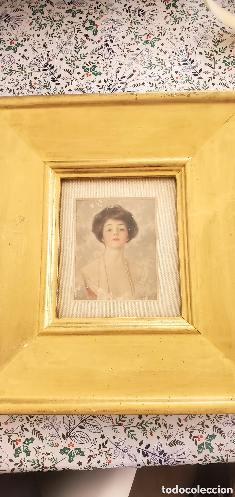 Otros Objetos de Arte: Bonito Cuadro antiguo