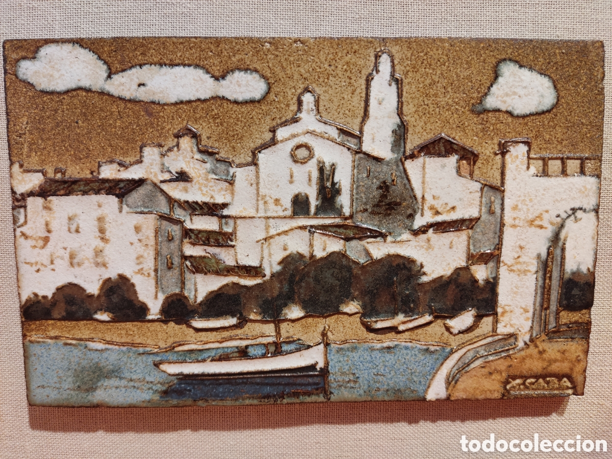 Otros Objetos de Arte: Ceramica Cadaqu&eacute;s. Autor: Xavier Caba (1928-1996)