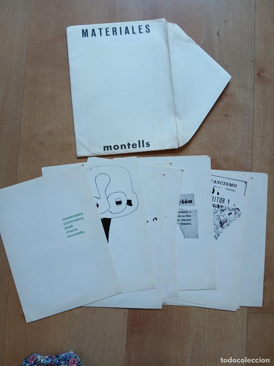 Otros Objetos de Arte: Materiales concretos Jos&eacute; Maria Montells ( poes&iacute;a experimental)