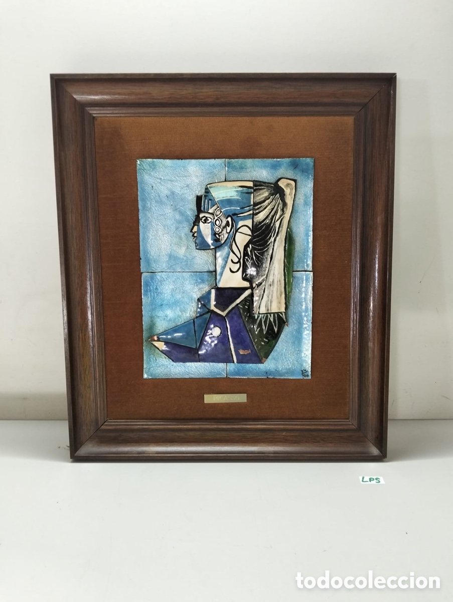 Otros Objetos de Arte: Retrato de Sylvette David&rdquo; dise&ntilde;ado por Pablo Picasso