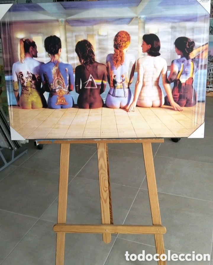 Otros Objetos de Arte: Pink Floyd - Tatu Art: Cuadro Litogr&aacute;fico En Madera 90x60 Cm