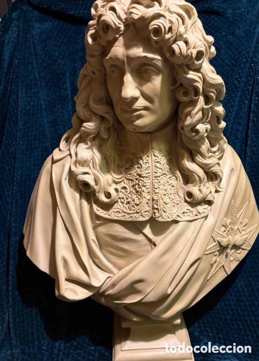 Otros Objetos de Arte: Gran busto Jean-Baptiste Colbert