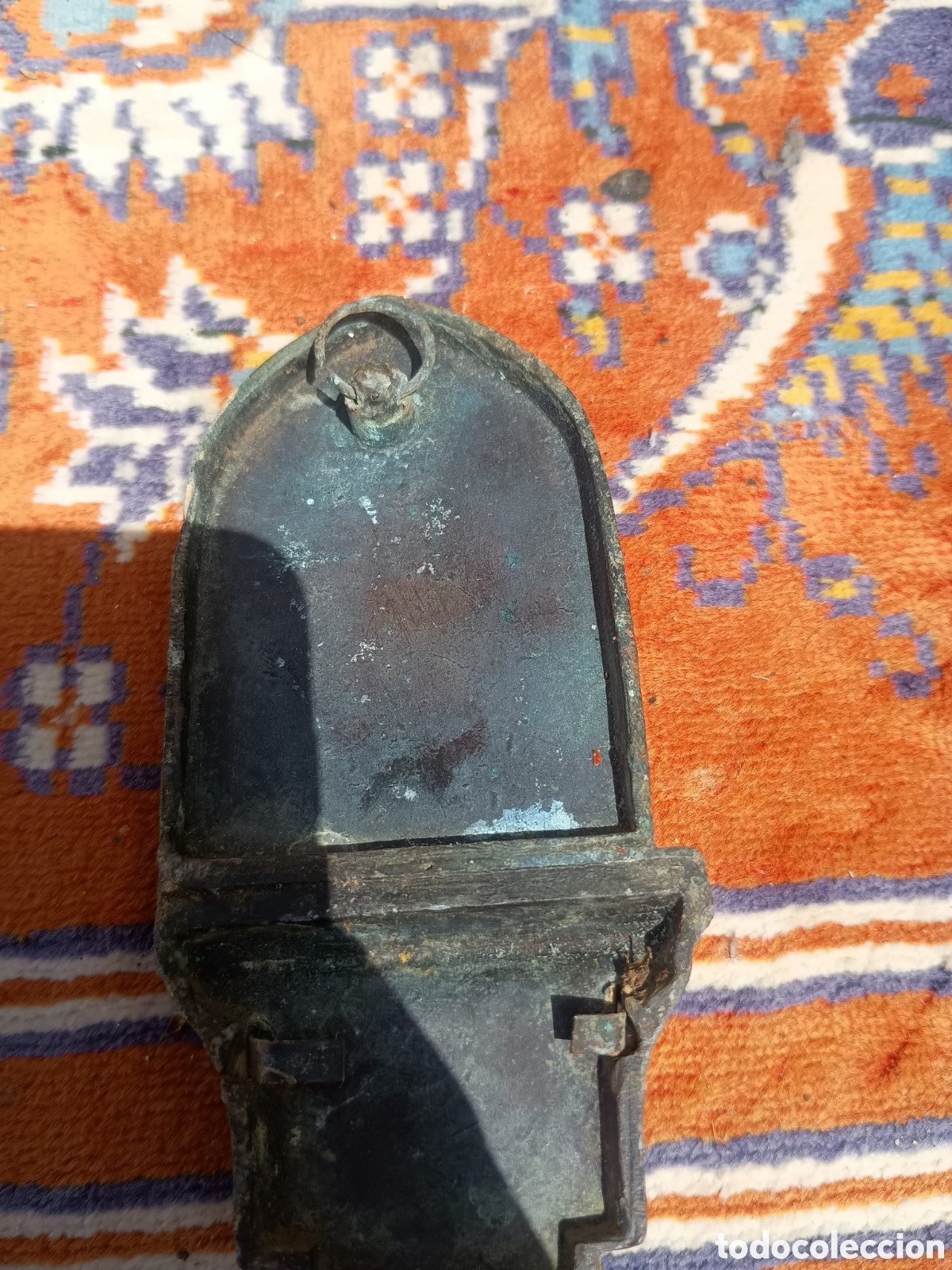 Otros objetos de arte: Placa virgen Monserrat - Foto 3