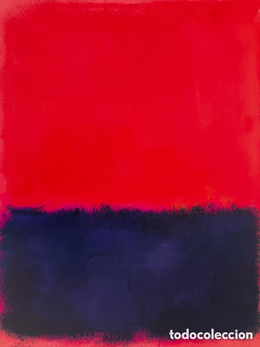 Otros objetos de arte: L&aacute;mina Rothko 80x60cm - Foto 2
