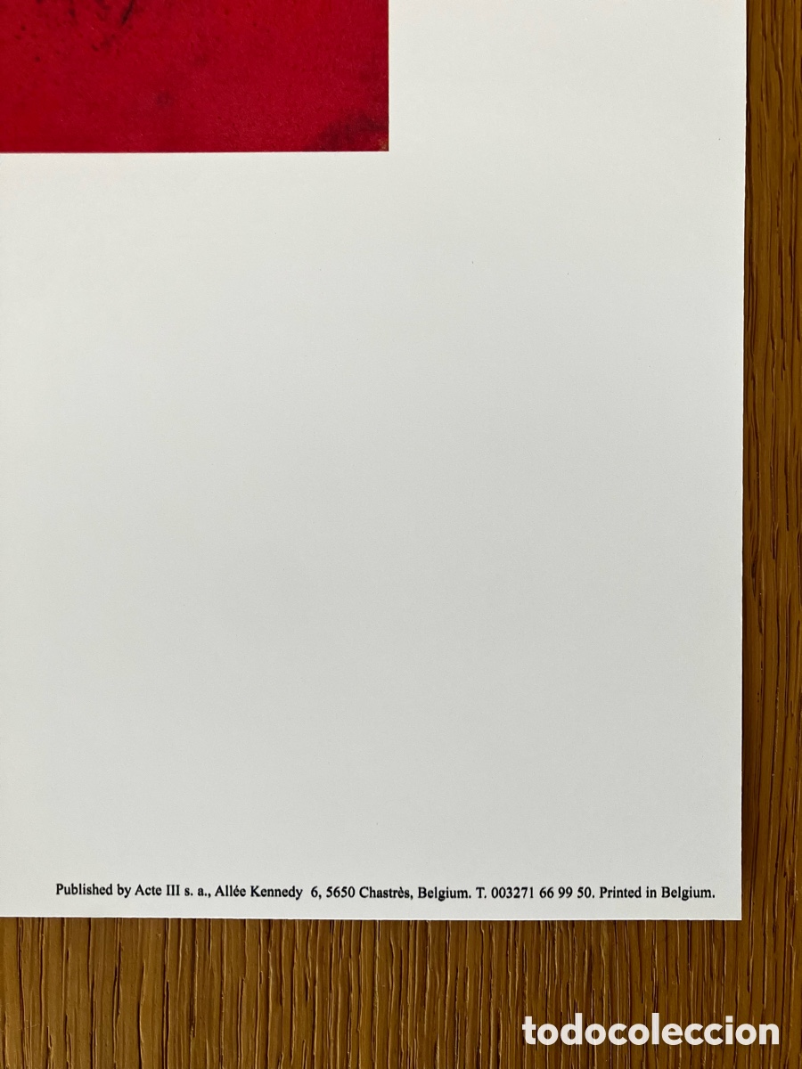 Otros objetos de arte: L&aacute;mina Rothko 80x60cm - Foto 4