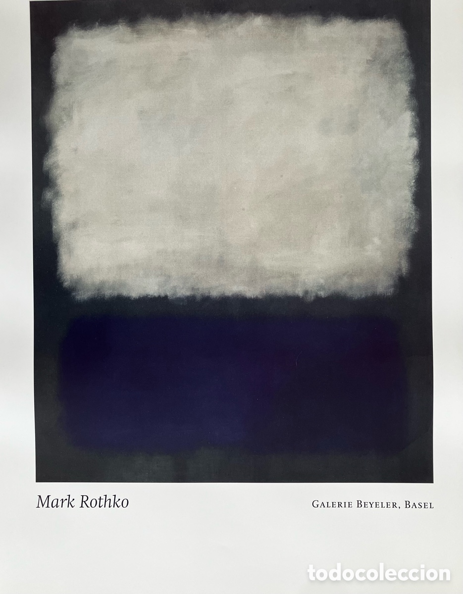 Otros Objetos de Arte: L&aacute;mina Tothko Blue and Grey