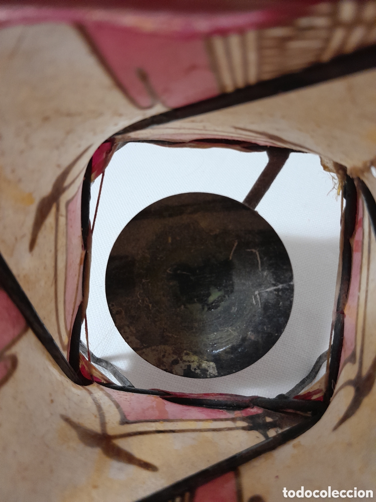 Otros objetos de arte: Portavelas piel,forja - Foto 2