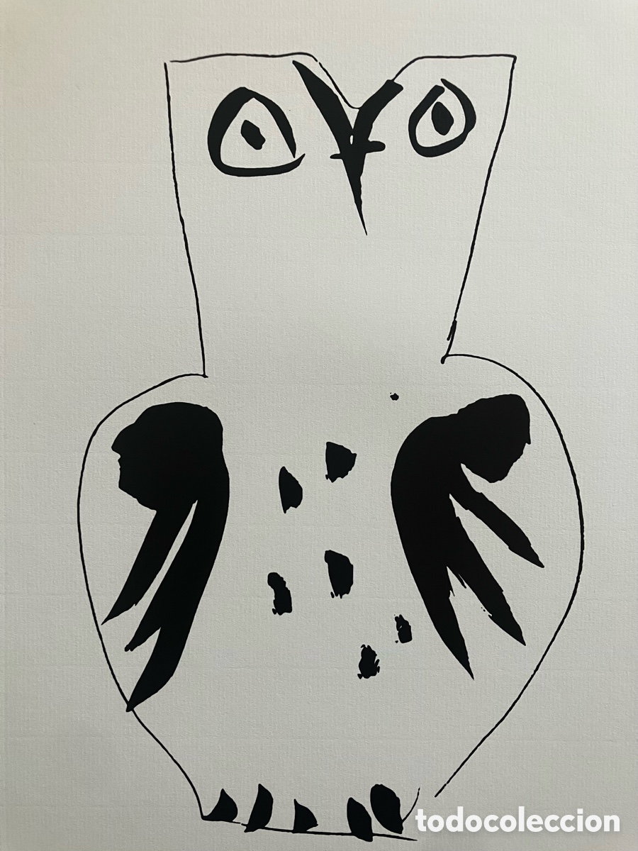 Otros objetos de arte: L&aacute;mina calidad Picasso buh&oacute; - Foto 4