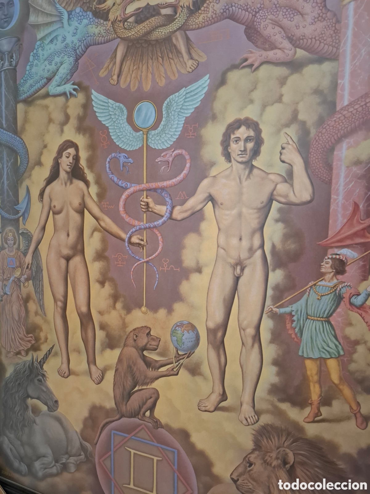 Otros objetos de arte: Cuadro G&eacute;minis de Johfra Bosschart - Foto 3