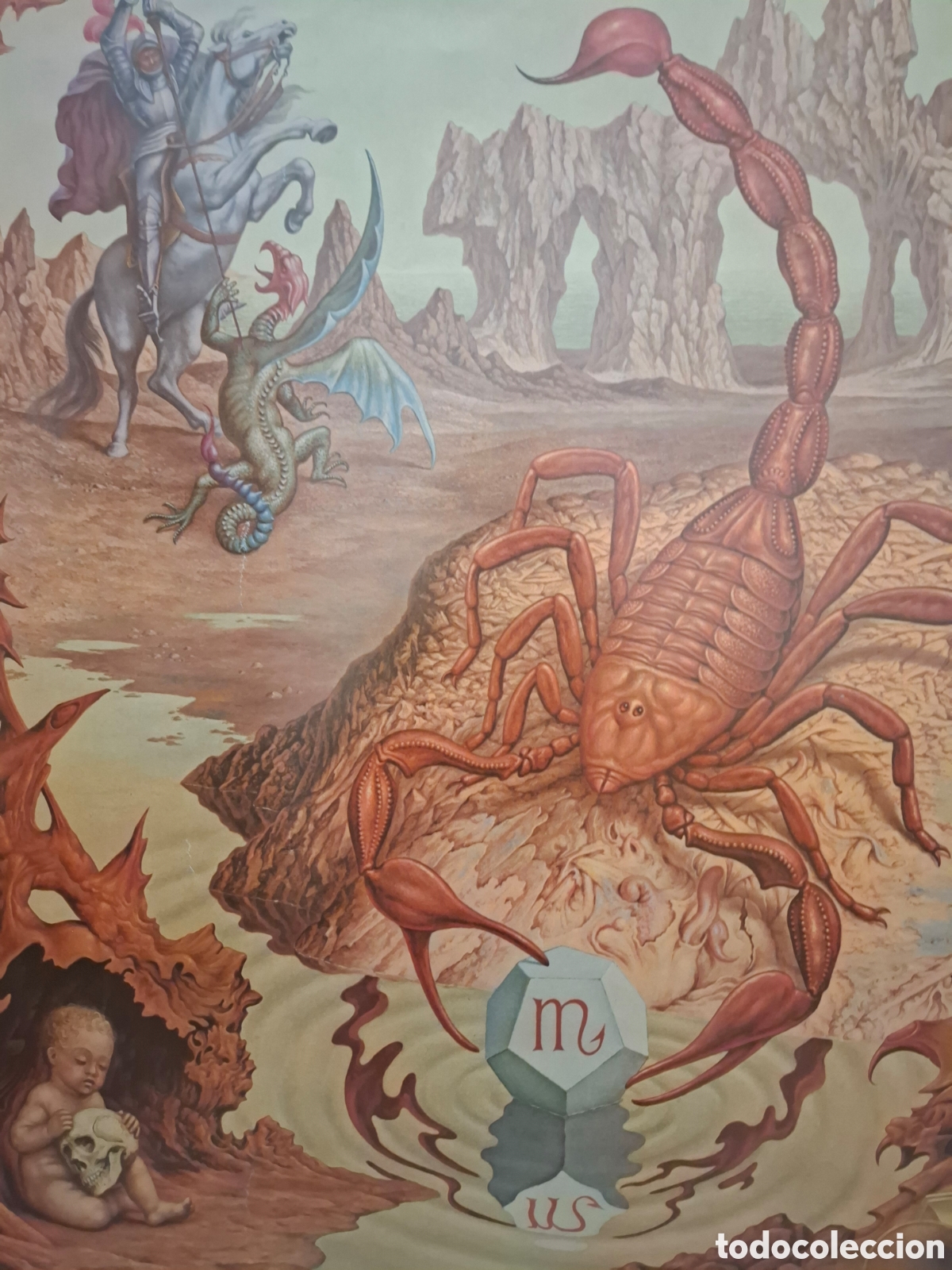Otros objetos de arte: Cuadro Hor&oacute;scopo de Escorpio - Foto 3