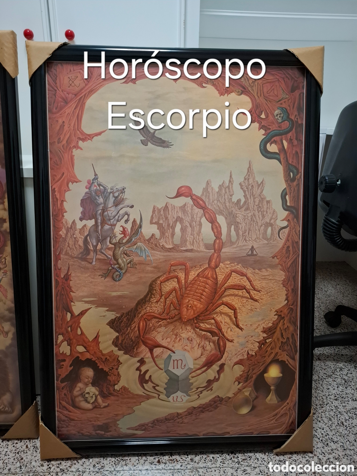 Otros objetos de arte: Cuadro Hor&oacute;scopo de Escorpio