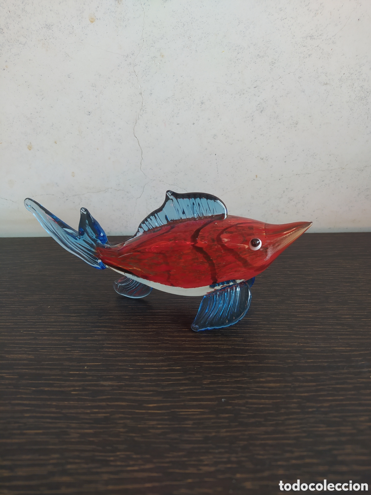 Otros objetos de arte: Pez de cristal artesanal murano