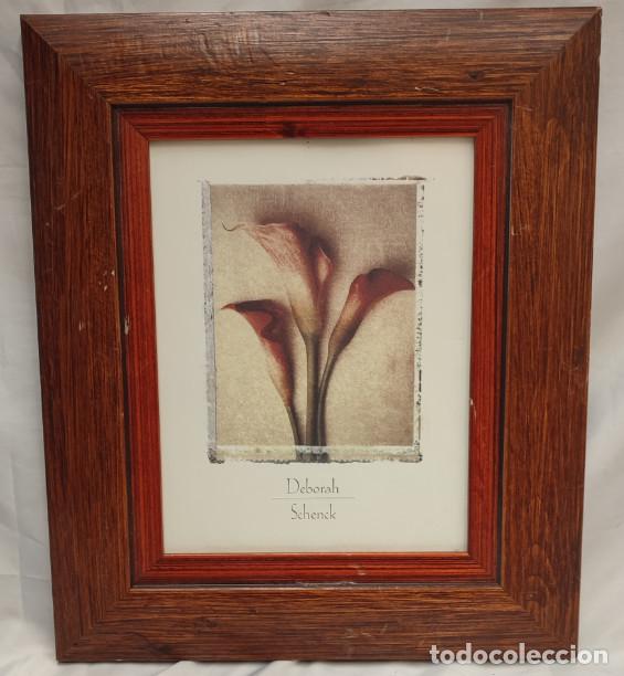 Otros objetos de arte: BONITO CUADRO DE MADERA CON LAMINA LITOGRAFIA O SIM., DEBORAH SCHENCK