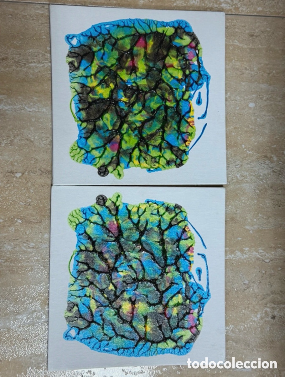Otros objetos de arte: Cuadro pareja El alma del bosque
