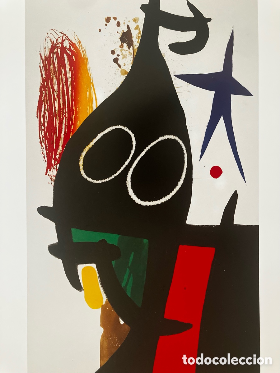 Otros objetos de arte: L&aacute;mina Mir&oacute; Sarrasin - Foto 3