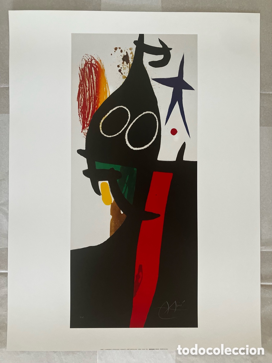 Otros objetos de arte: L&aacute;mina Mir&oacute; Sarrasin