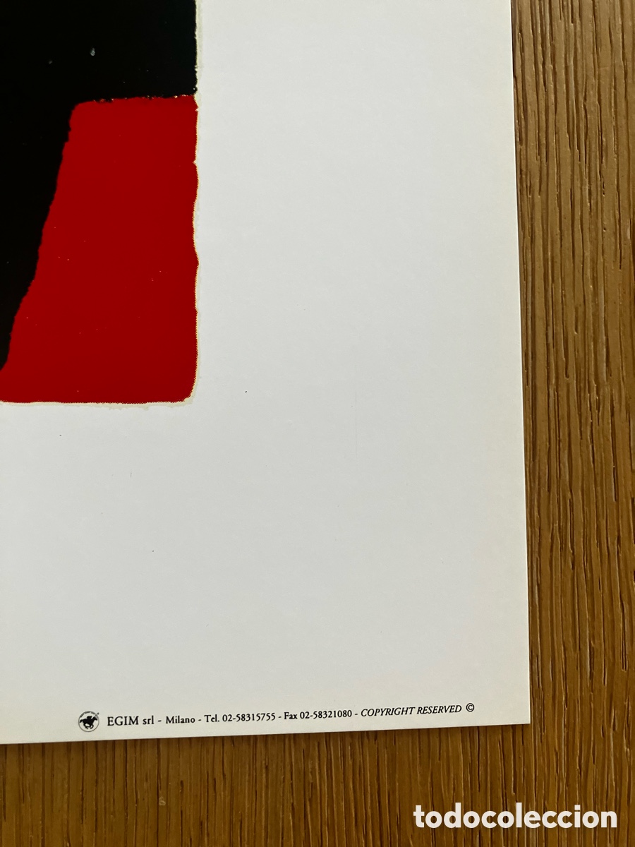 Otros objetos de arte: L&aacute;mina Mir&oacute; Le chef &agrave; l&eacute;toile - Foto 6