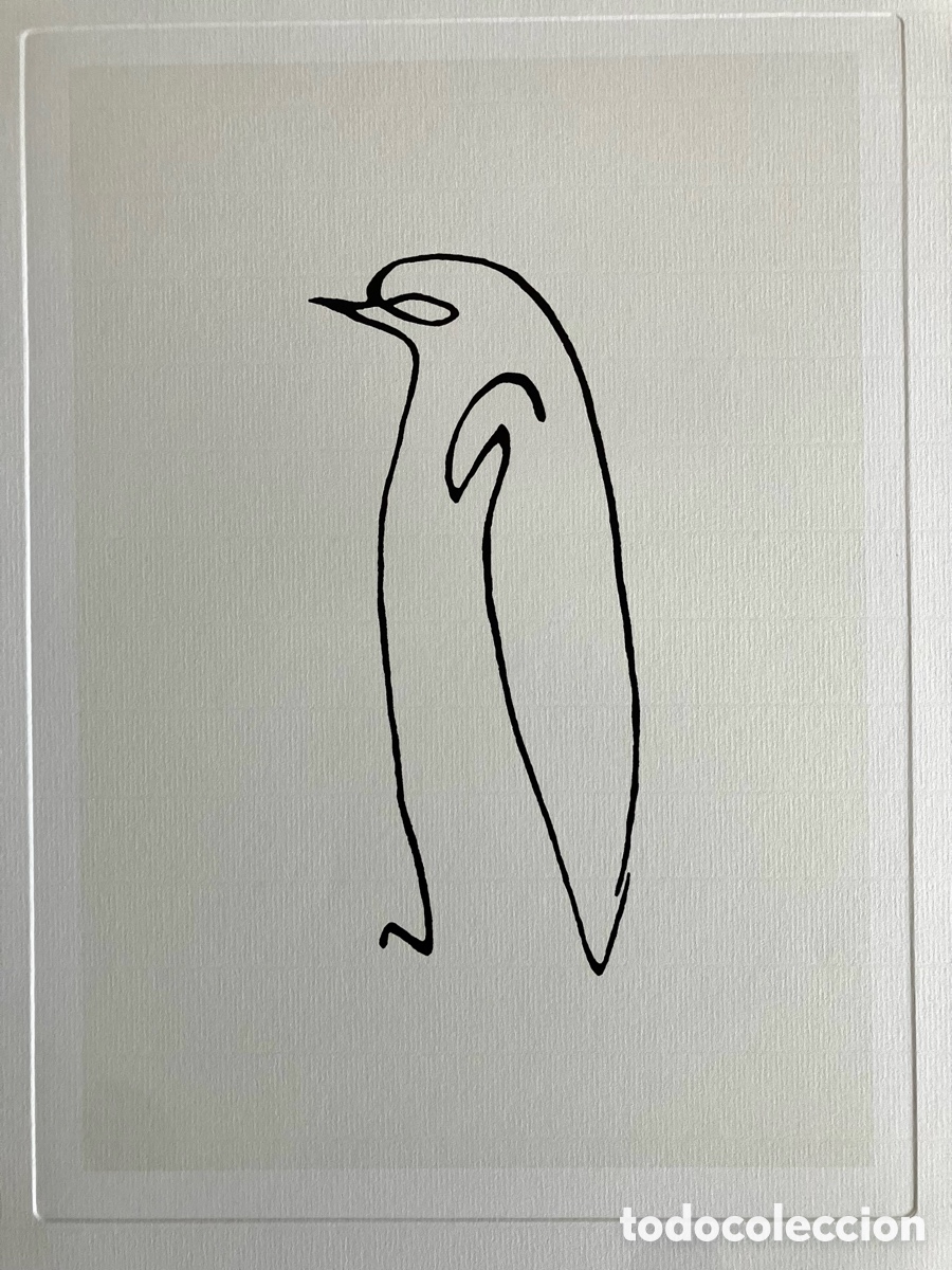 Otros objetos de arte: L&aacute;mina Picasso Ping&uuml;ino - Foto 3