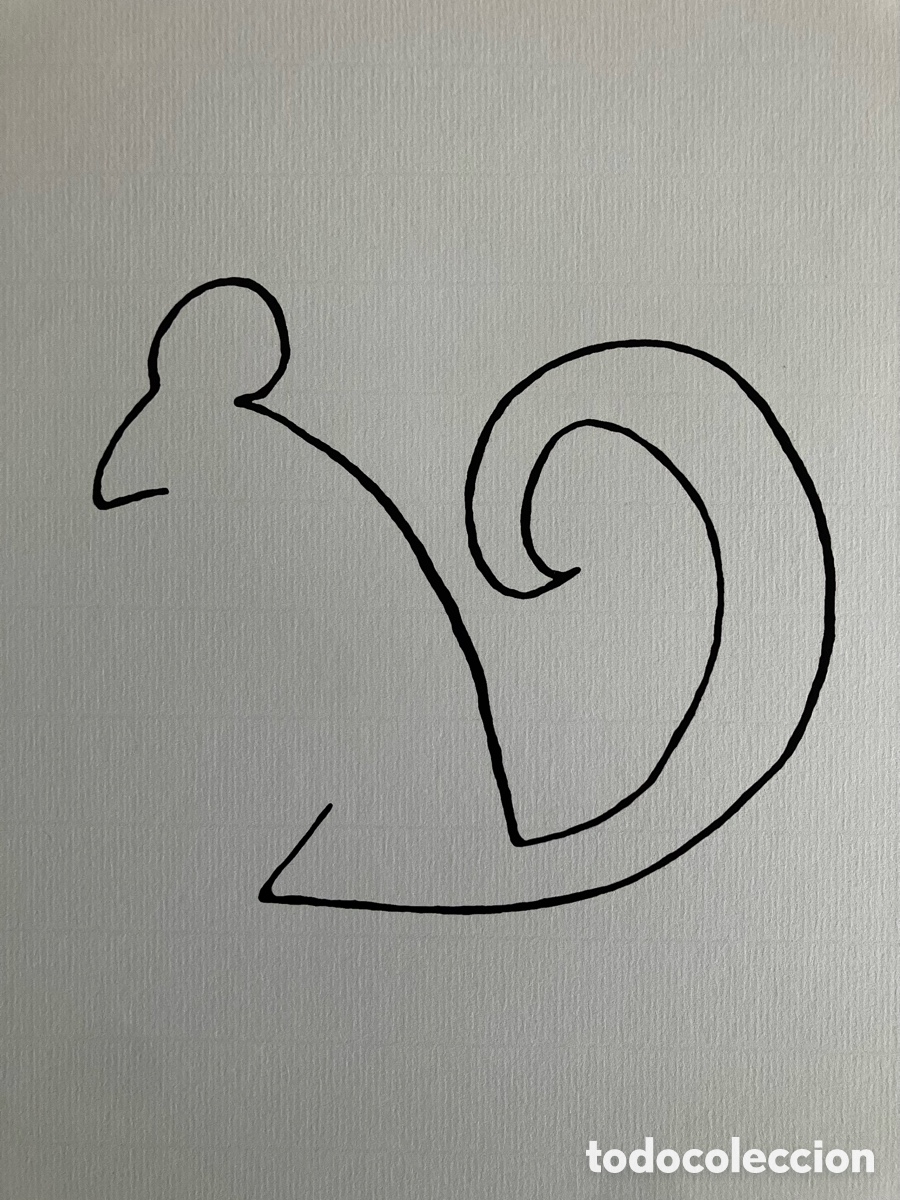 Otros objetos de arte: L&aacute;mina ardilla Picasso - Foto 2