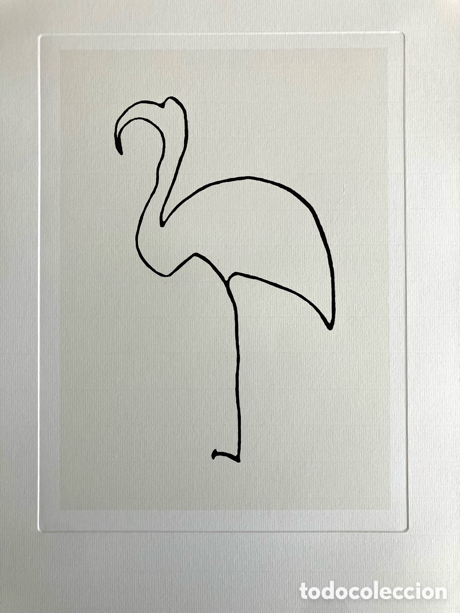 Otros objetos de arte: L&aacute;mina Picasso Flamenco